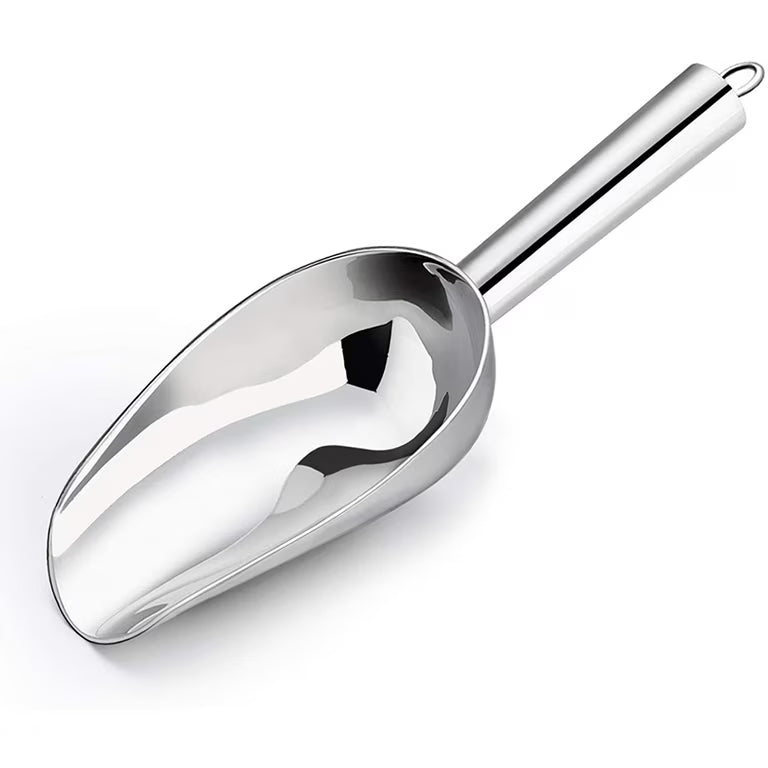 Stainless Steel Ice shovel/ Scoop- Multipurpose Use- Large 1PC