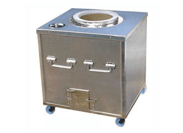 Stainless Steel Square Tandoor-SIZE 32-36 fitting included