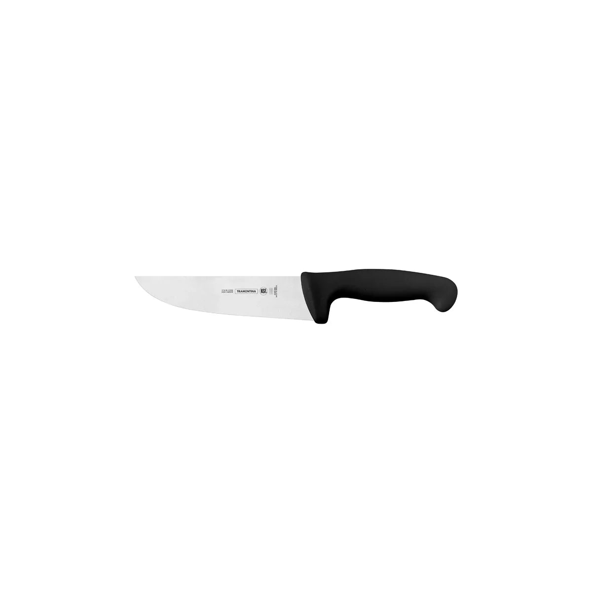 Professional Master Black Butcher Knife Straight Back 150mm