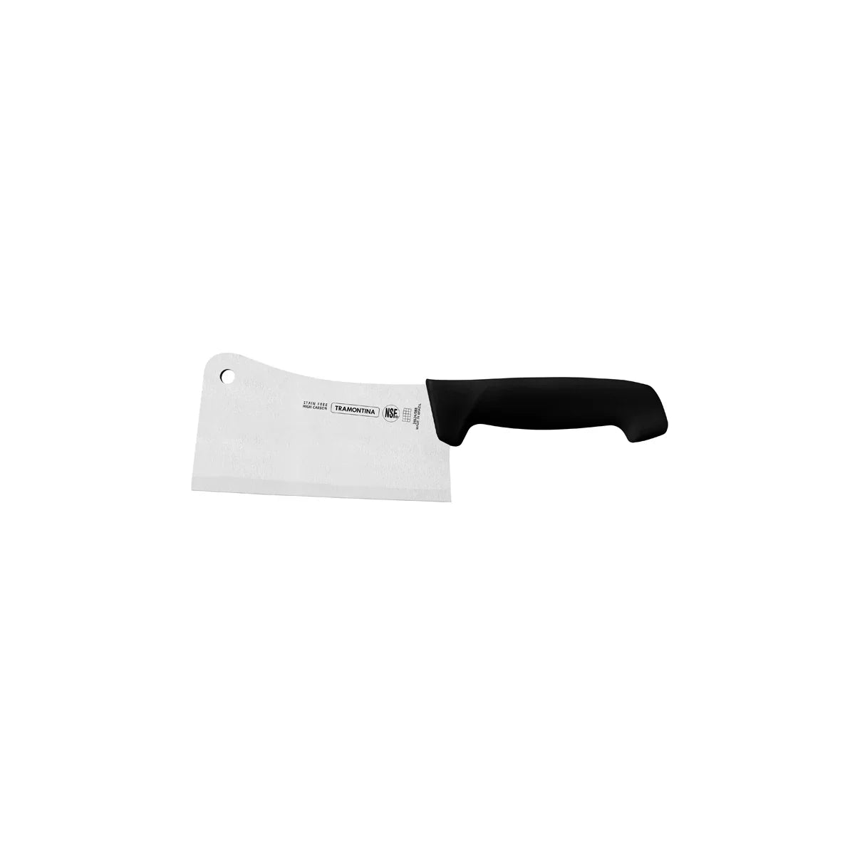 Professional Master Black Handle Heavy Kitchen Cleaver 150mm