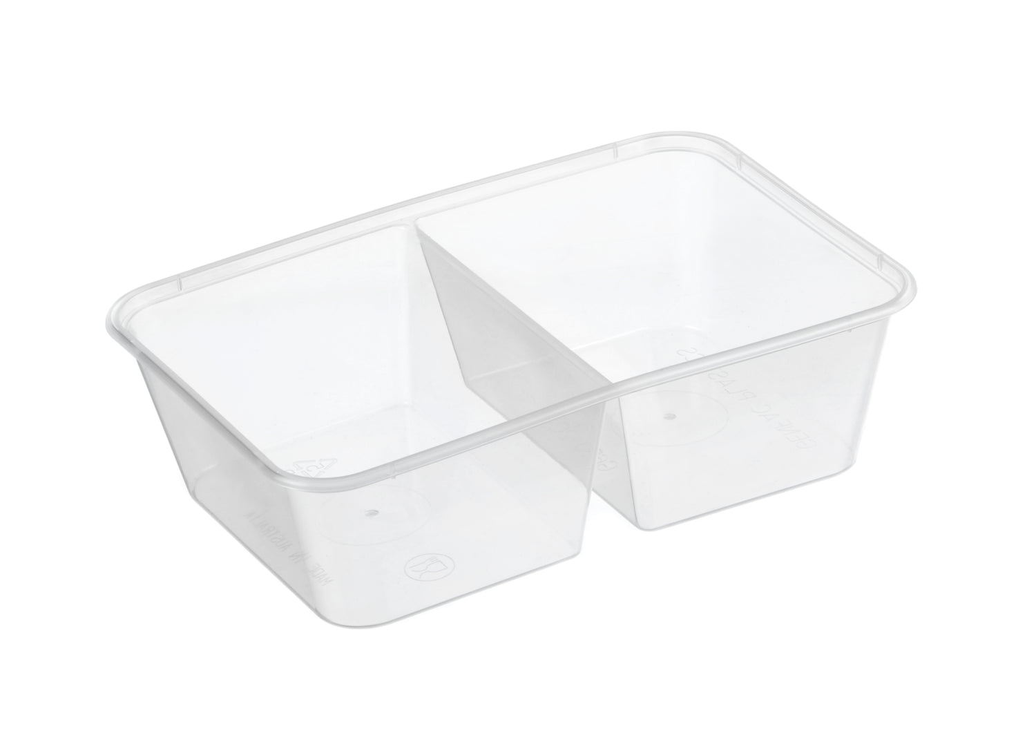 650mL – 2 Compartment Container
