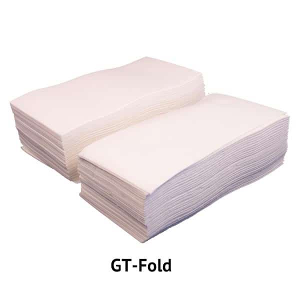 WHITE QUILTED DINNER NAPKIN - GT FOLD 100pk
