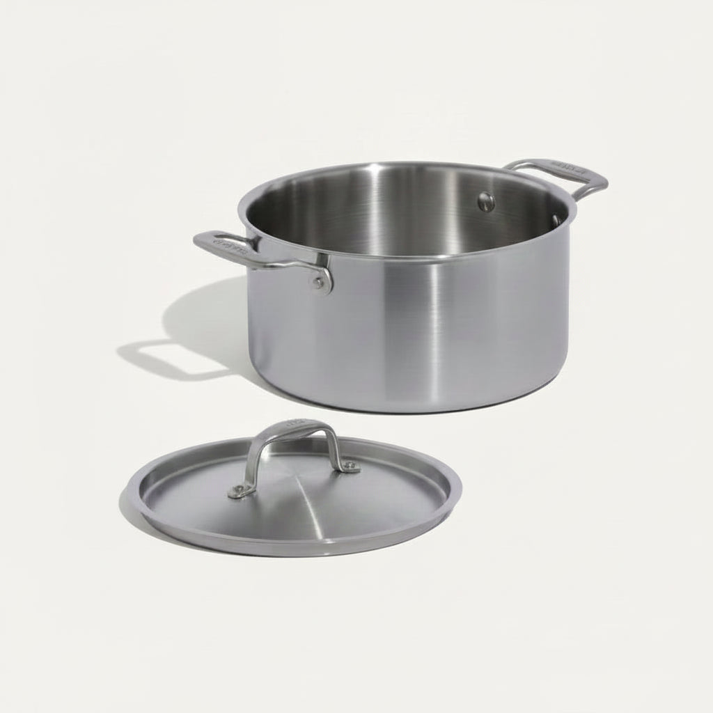 SS Stockpot with SS cover 20cm 1pc