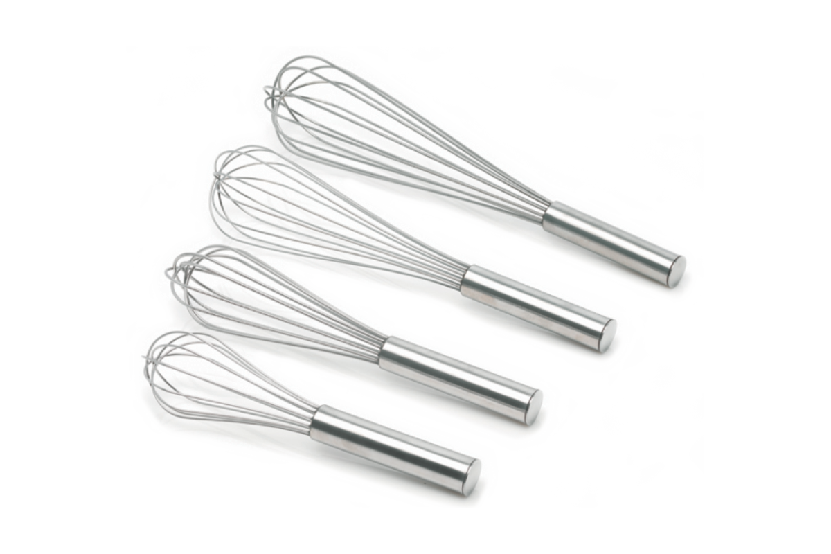Whips (Nylon Handle) Stainless Steel 35 Cm