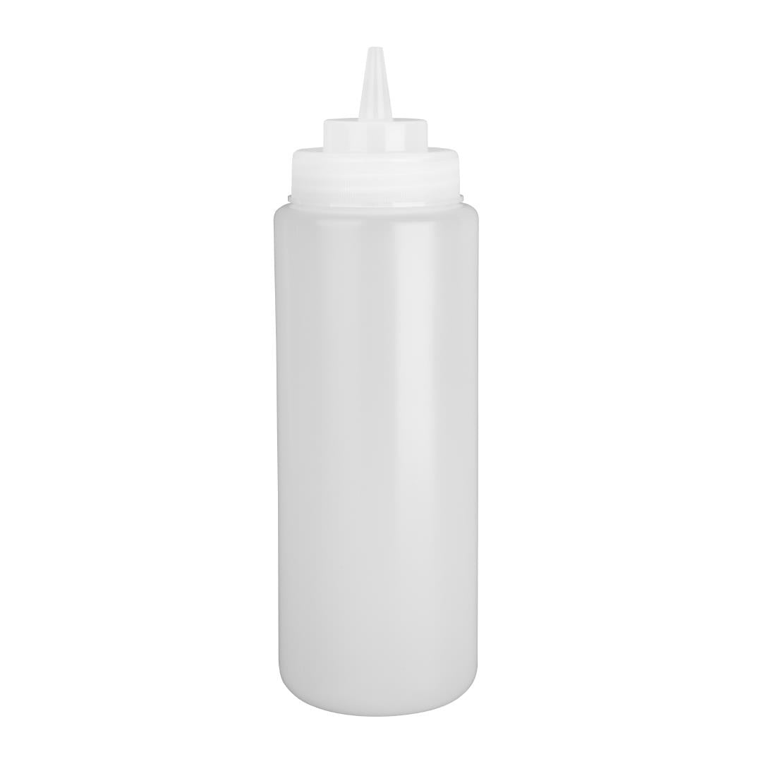 White Squeeze sauce bottle 900ML 1PC
