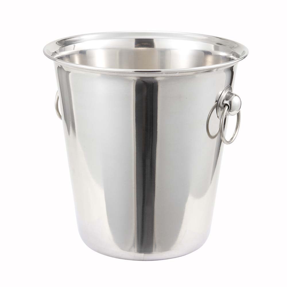 Wine Bucket W/Rib & Ring Hdl 21 X 21 Cm