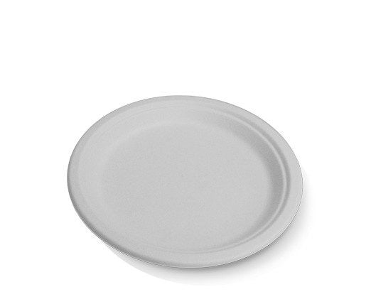 Sugarcane Round Plate 9" Pack-50