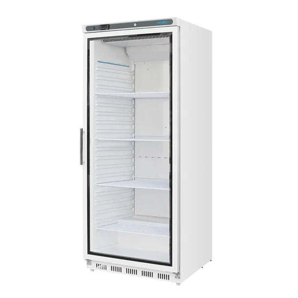Polar C-Series Upright Display Fridge White 600Ltr