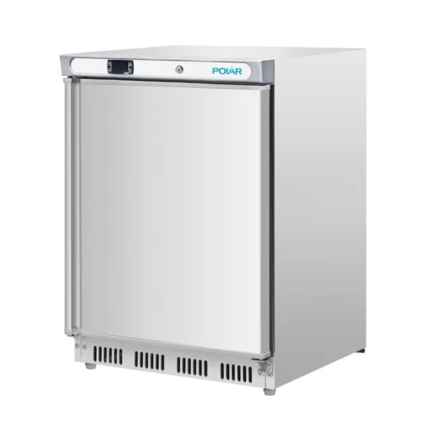 Polar C-Series Stainless Steel Under Counter Freezer - 140Ltr