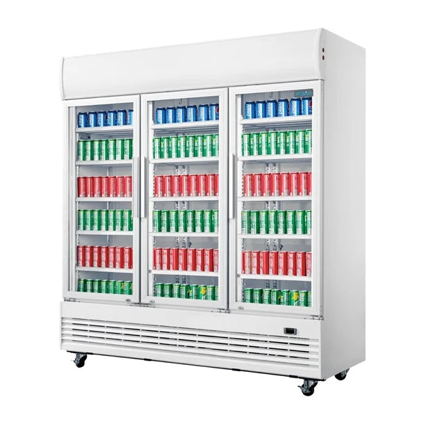 Polar G-Series Triple Door Display Refrigerator