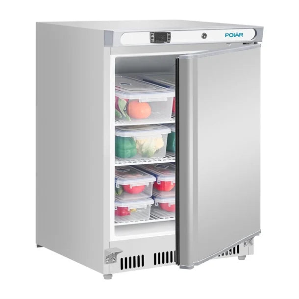 Polar C-Series Stainless Steel Under Counter Fridge - 150Ltr