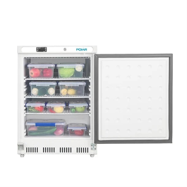 Polar C-Series Under Counter Fridge White 150Ltr