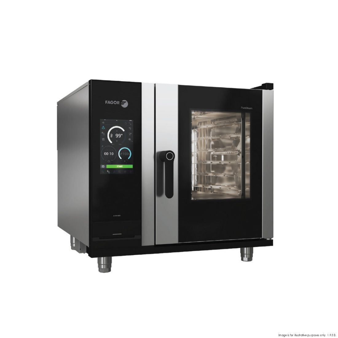 FAGOR IKORE Advanced Boiler 6 Tray Electric Combi Oven - APW-061ERLWS