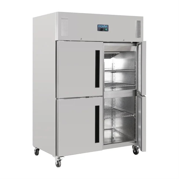 Polar G-Series Gastro Upright Freezer 4 Door Stable - 1200Ltr