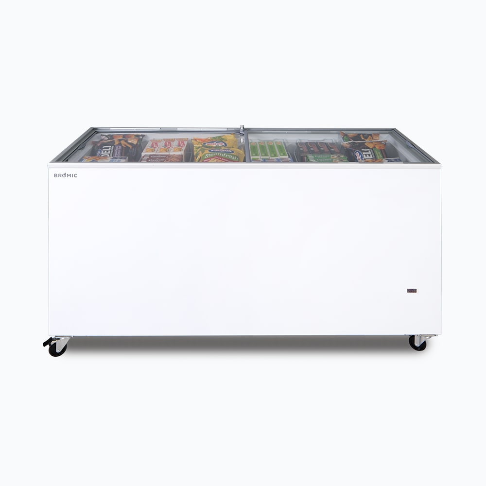 Freezer Chest CF0500FTFG-NR 492L Flat GLS 5ft