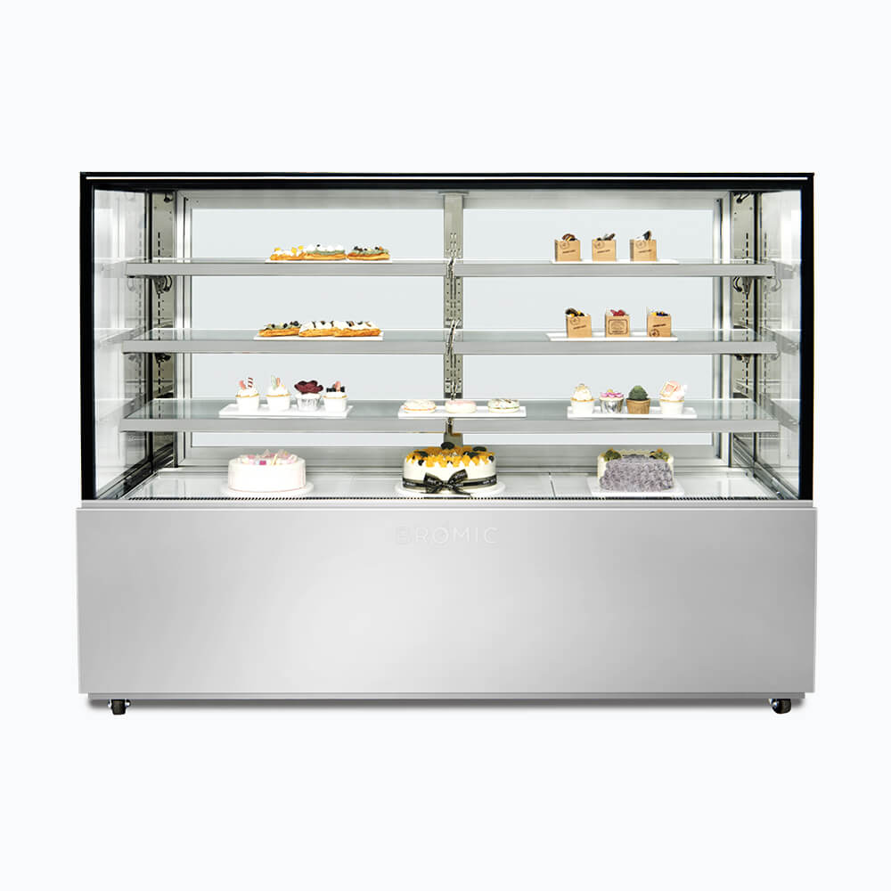4 tier chilled food/cake display 1800mm-FD4T1800C-NR