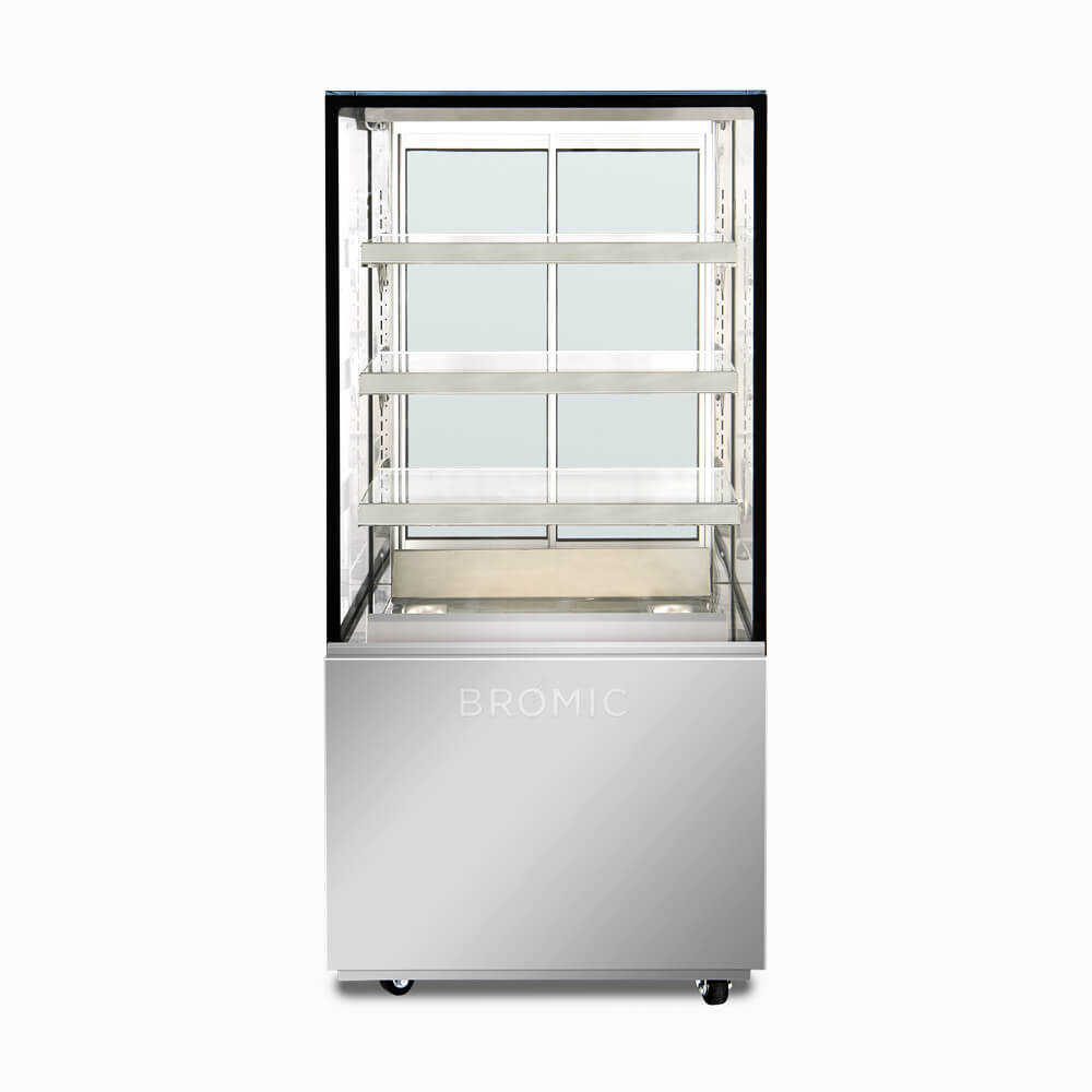 4 tier hot food display 660mm - FD4T0660H