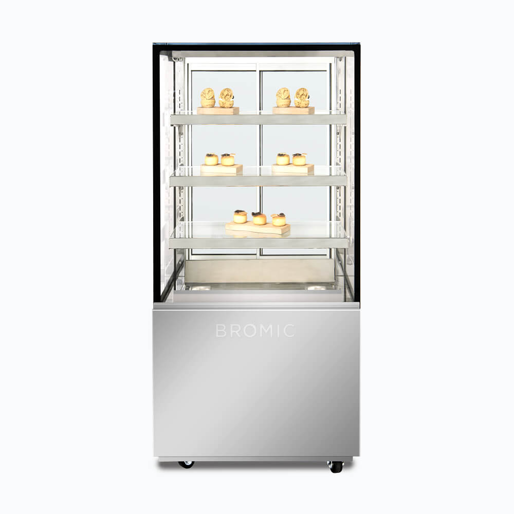 4 tier hot food display 660mm - FD4T0660H