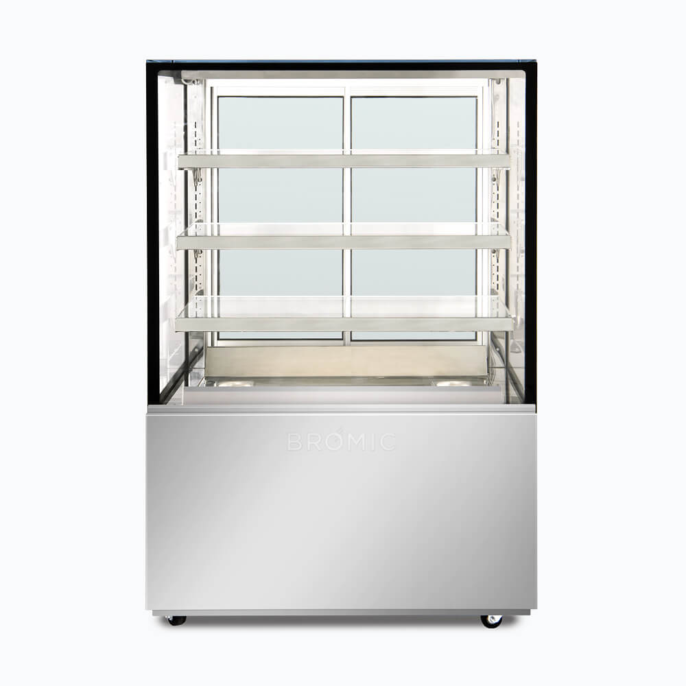 4 tier hot food display 900mm - FD4T0900H