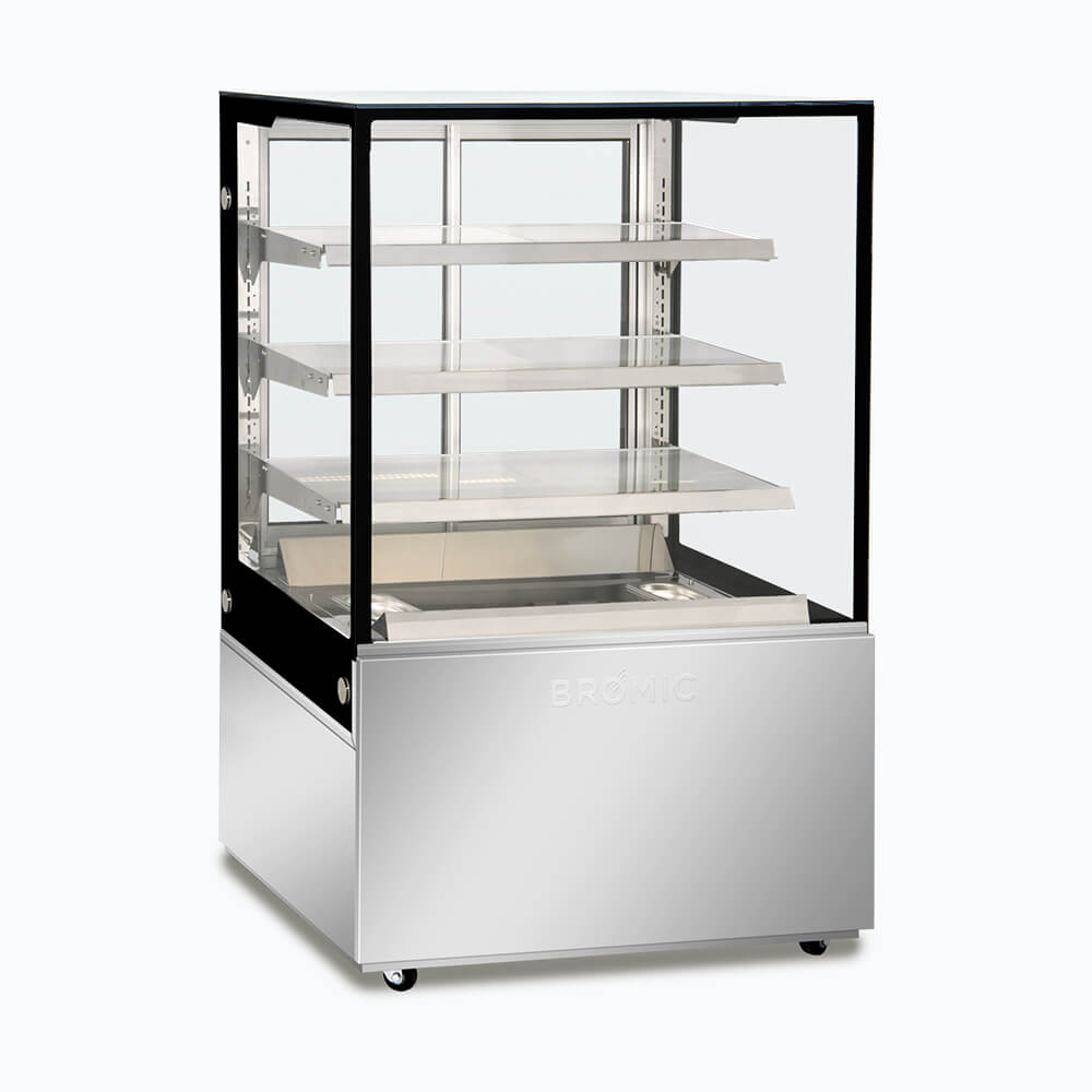4 tier hot food display 900mm - FD4T0900H