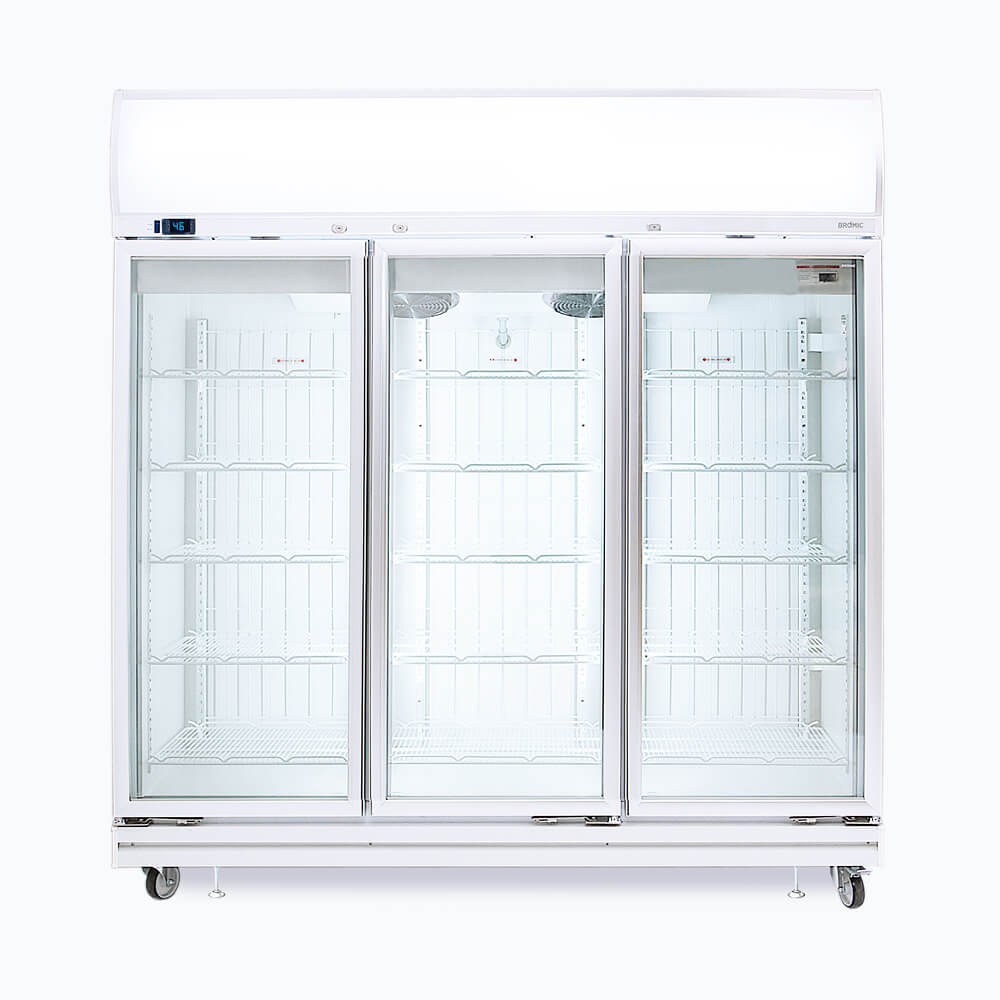 Freezer UF1500LF UP/R FF GLS 1507L 3DR New L/Box