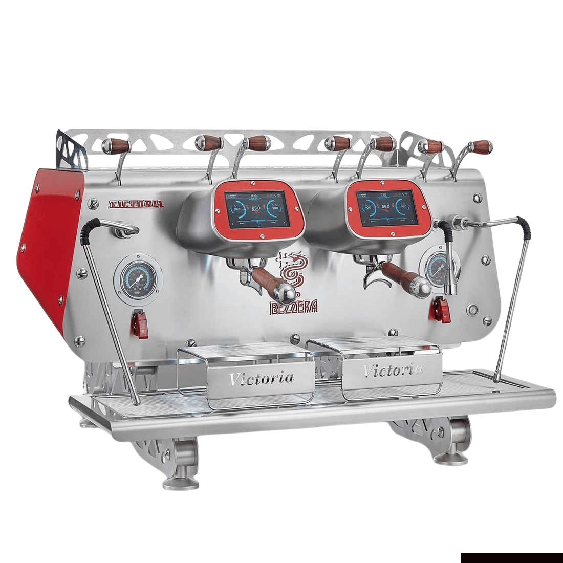 Bezzera VICTORIA Red 2-Group Professional Espresso Machine - BZVICTORIA2R