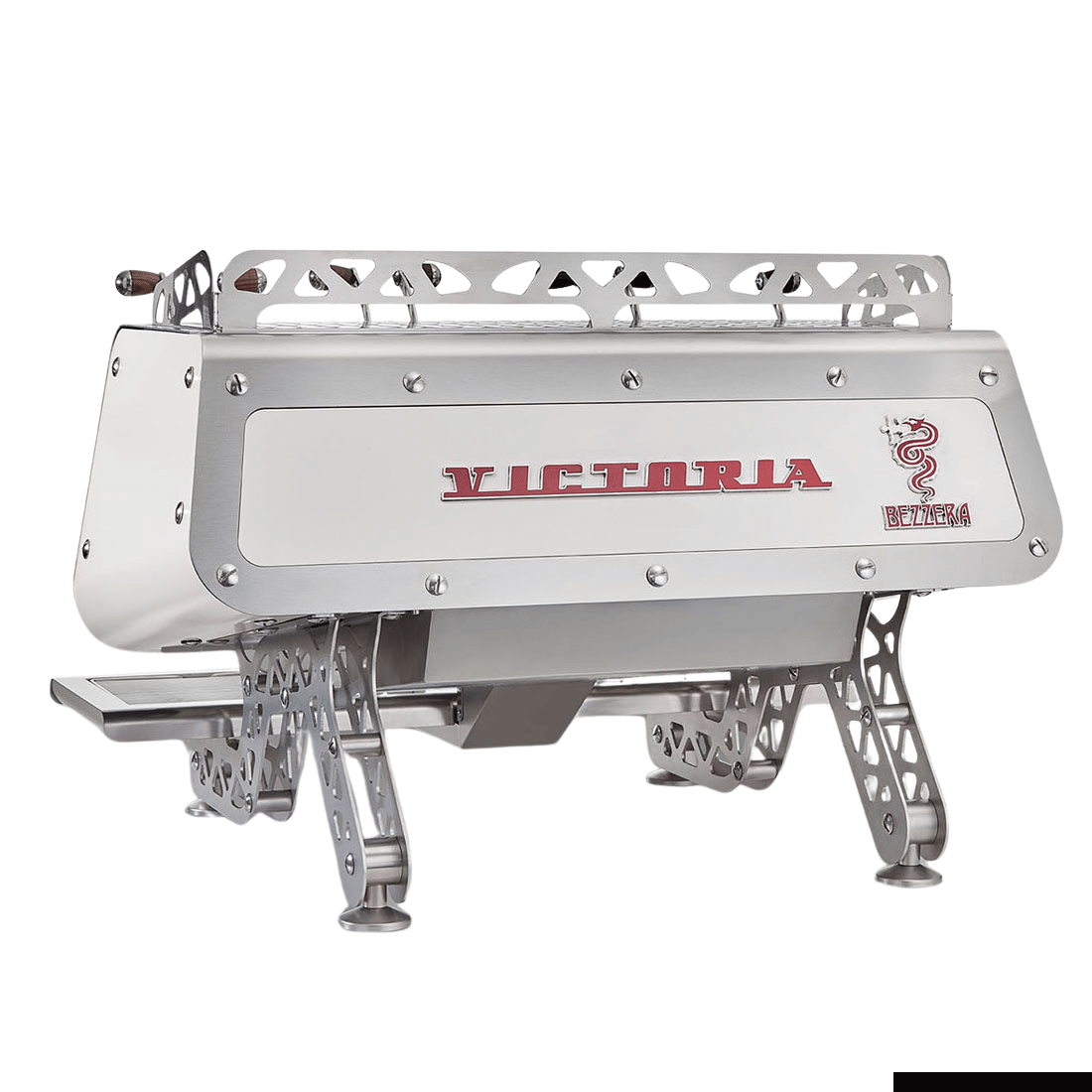 Bezzera VICTORIA White 2-Group Professional Espresso Machine - BZVICTORIA2W