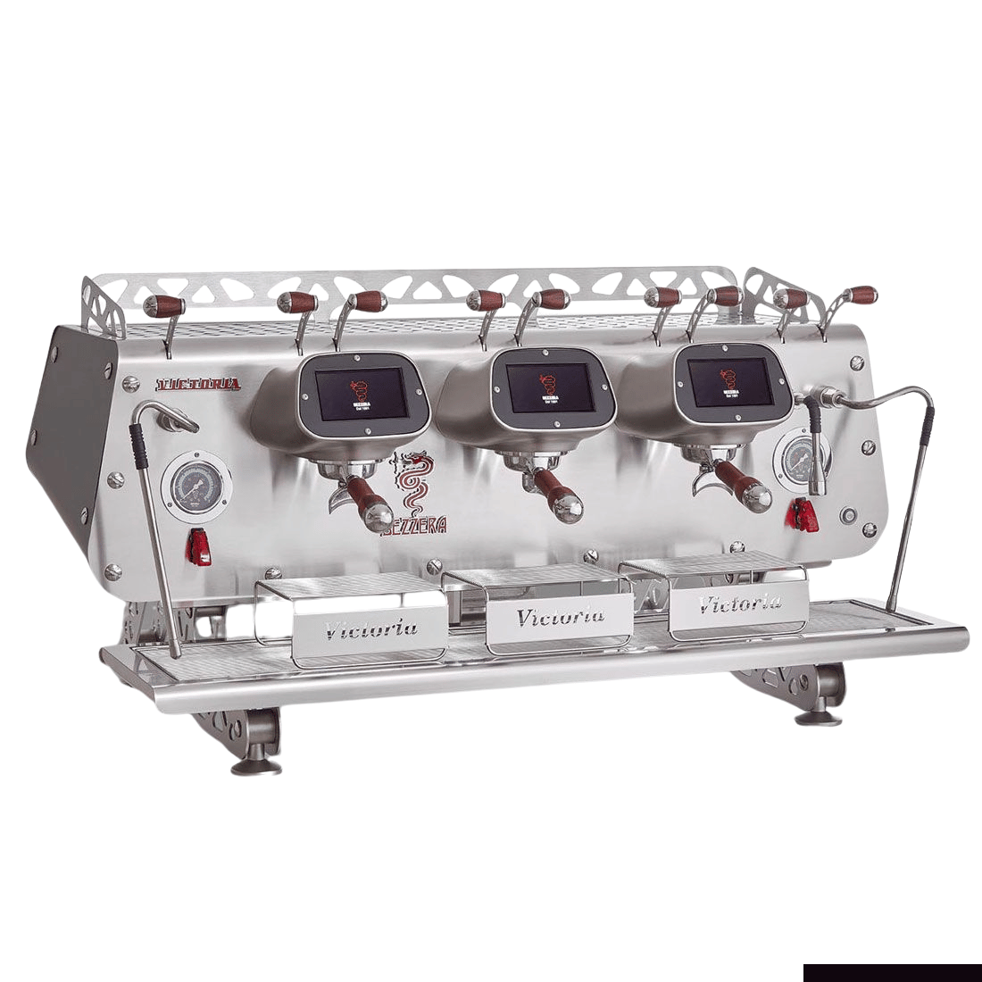 Bezzera VICTORIA Black 3-Group Professional Espresso Machine - BZVICTORIA3B