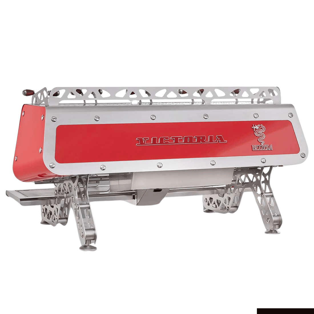 Bezzera VICTORIA Red 3-Group Professional Espresso Machine - BZVICTORIA3R