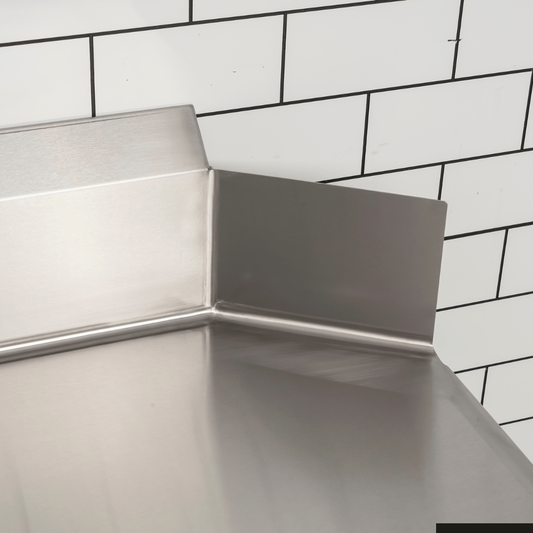 Modular System Clean Dish Table with Splashback CDT-600R