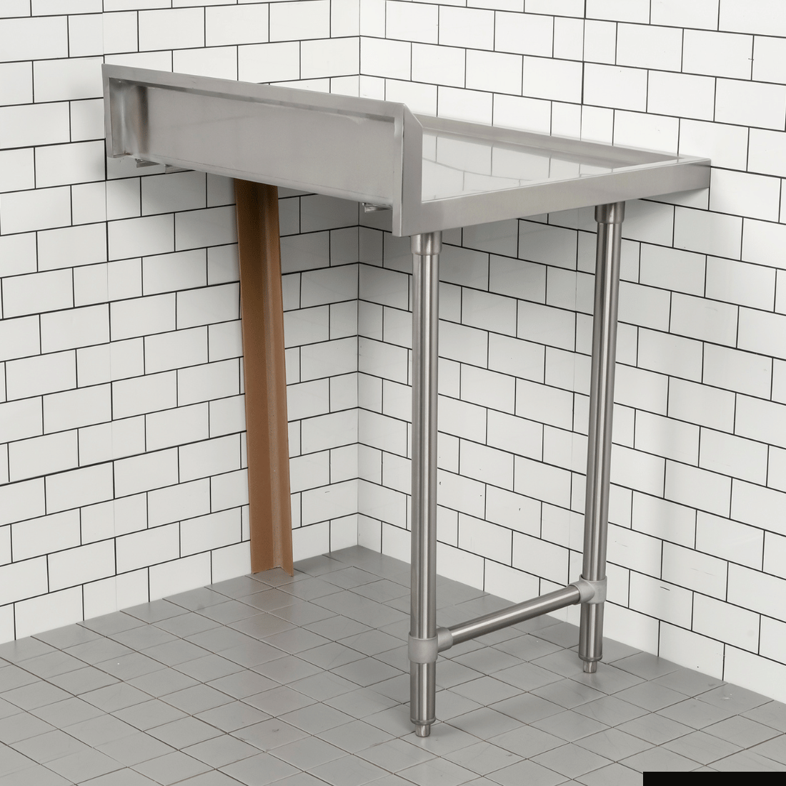 Modular System Clean Dish Table with Splashback CDT-900R