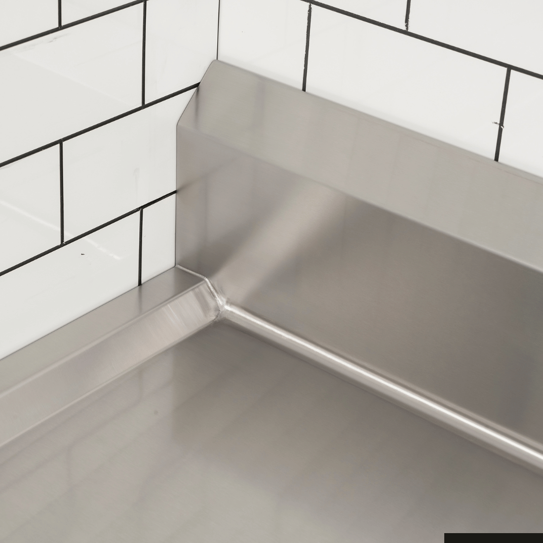 Modular System Clean Dish Table with Splashback CDT-1200R