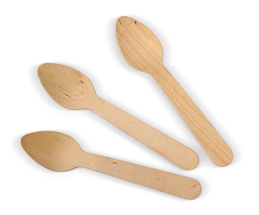 Wooden Teaspoon 100pk