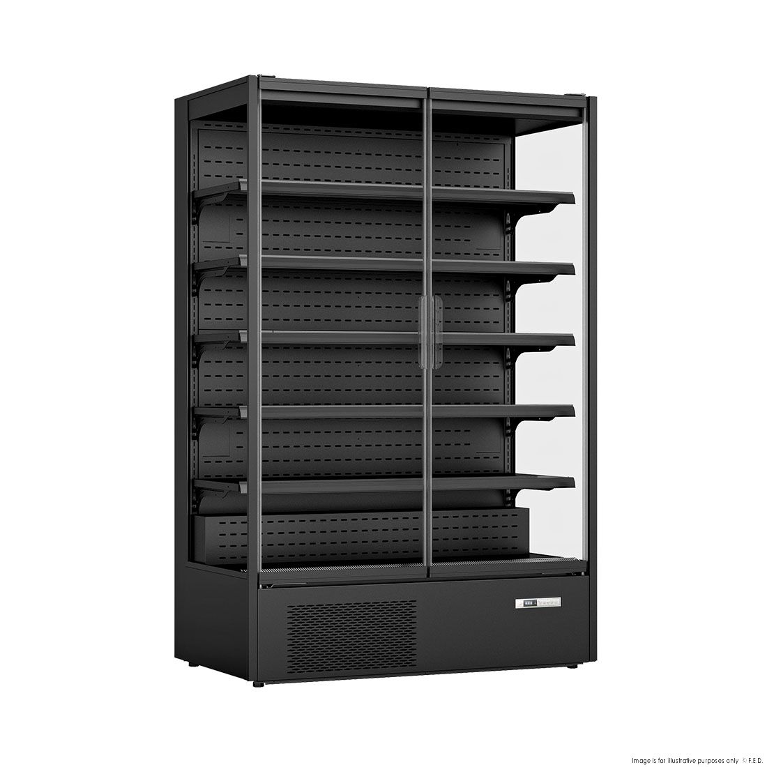 Thermaster Supermarket Panorama 2 Door Chiller Display - DC-125B