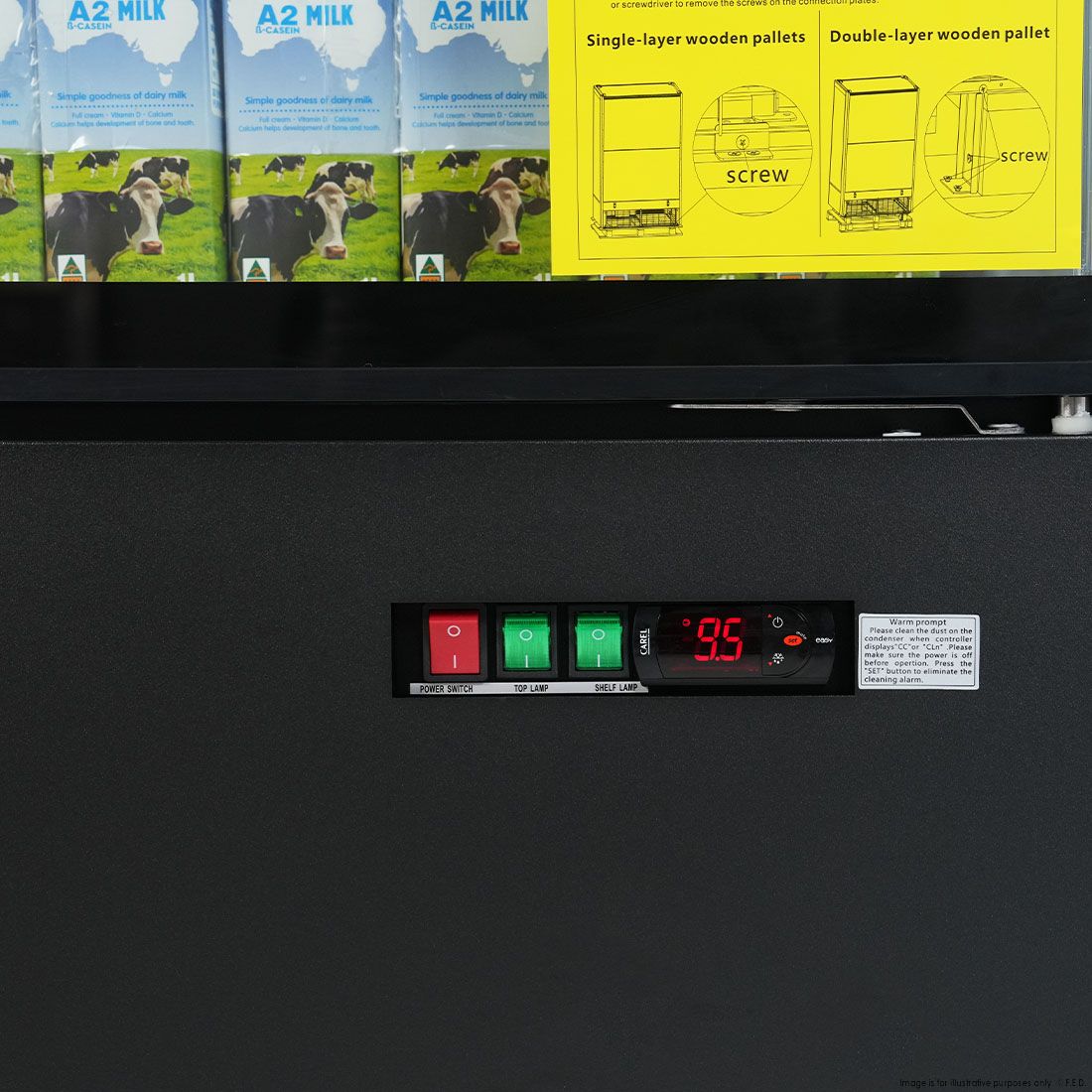 Thermaster Supermarket Panorama 2 Door Chiller Display - DC-125B