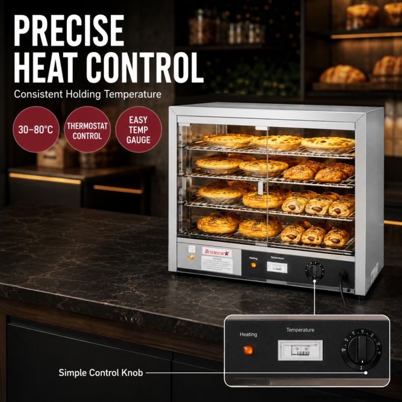 Benchstar Pie Warmer & Hot Food Display - DH-805E