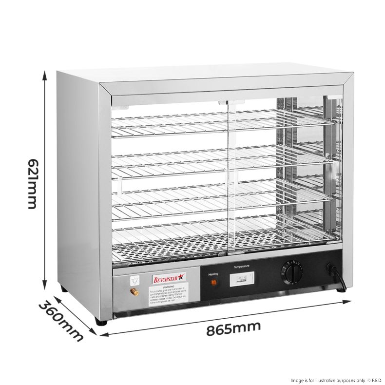 Benchstar Pie Warmer & Hot Food Display - DH-805E