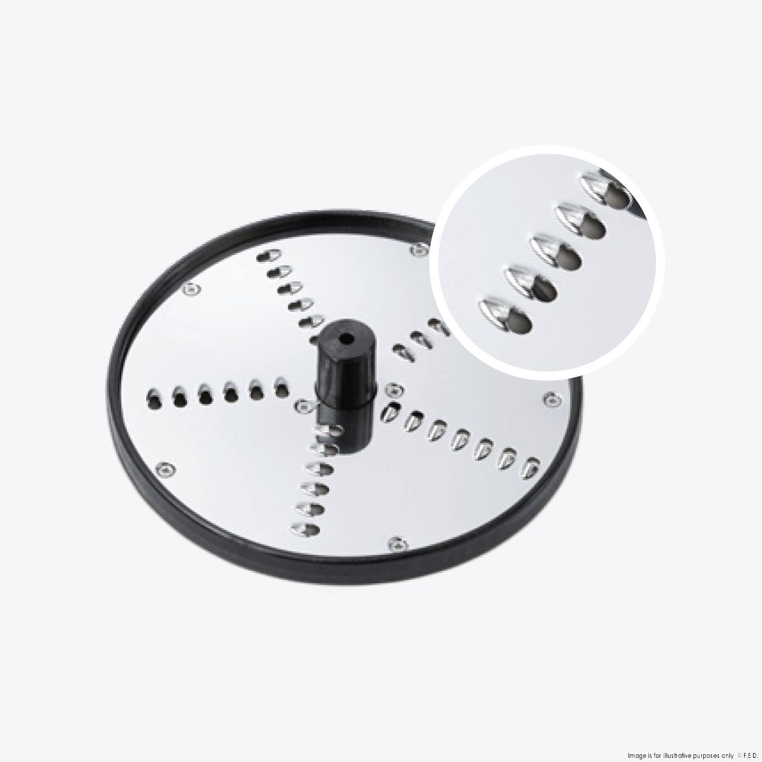 Dito Sama P4U Stainless Steel Grating Disc 2mm DS650198