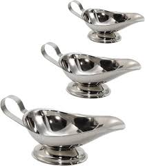 Stainless Steel Serving/ Gravy Boat 8" 1pc