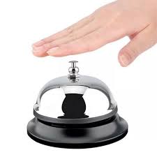 Desk Call Bell  S/S - Small 1pc