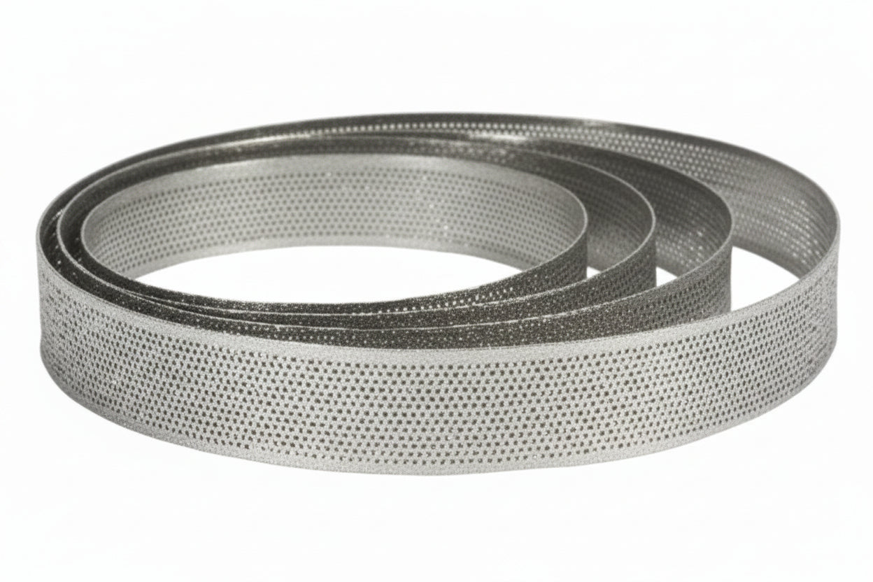 SS Cake Ring Round Perforated D.14x2cm