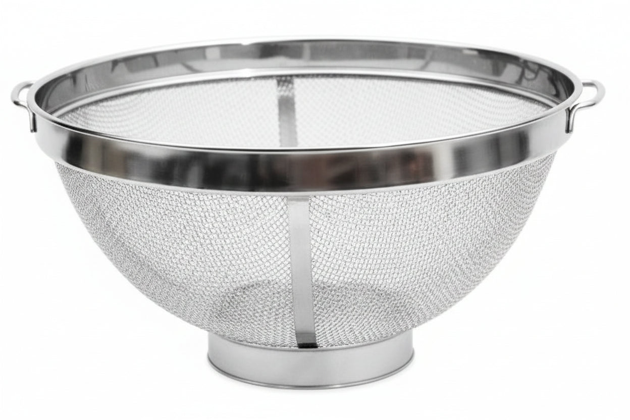 Basket- Mesh Colander-Dia-30 X 13cm With Support Wire