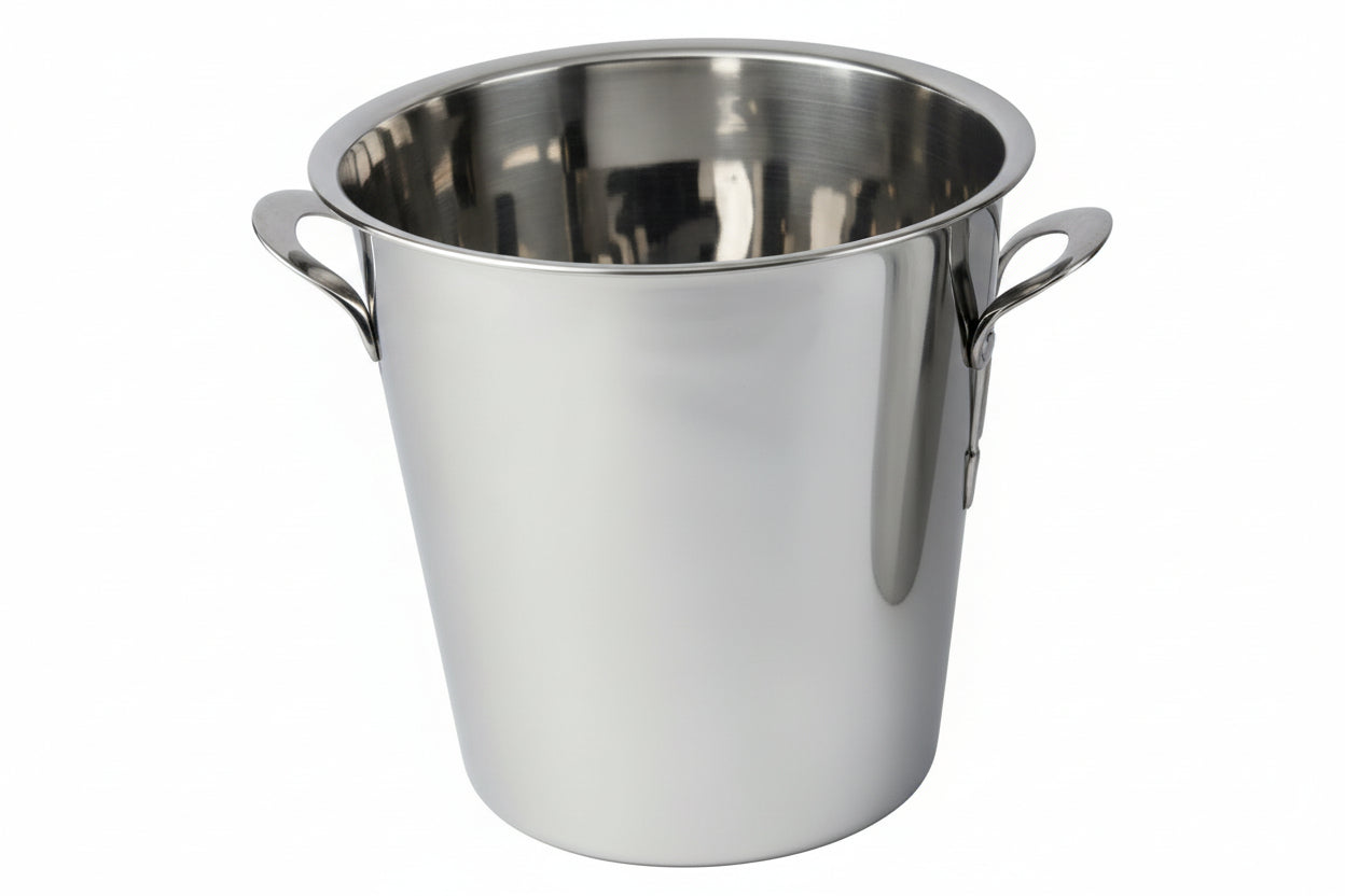 Wine Bucket With Strip Handle 21  X 21.5 Cm