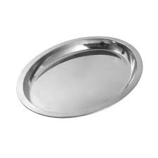 Stainless steel Tray Round/ Plate 36cm 1pc