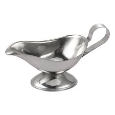 Stainless Steel Serving/ Gravy Boat 8" 1pc