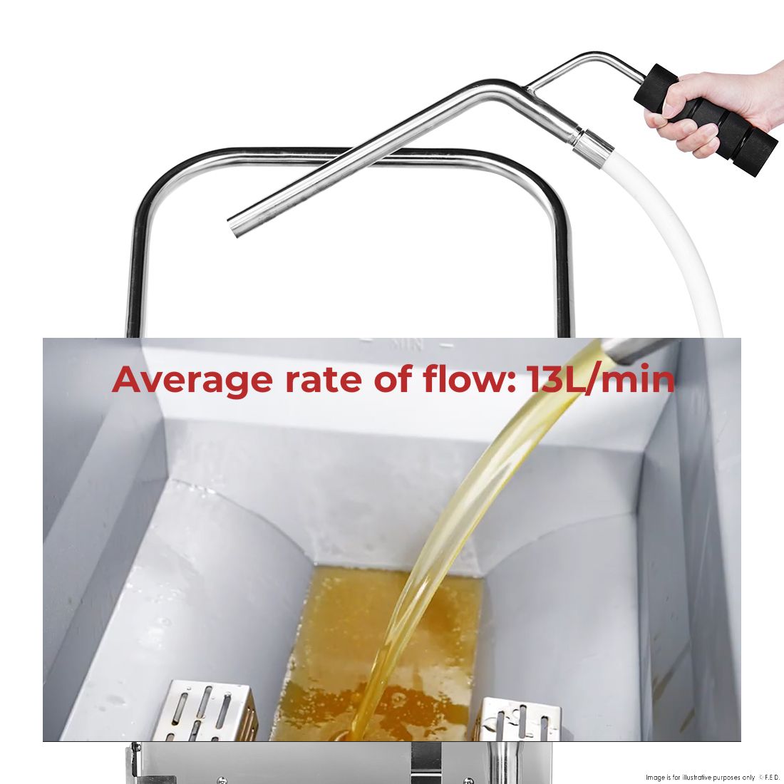 FryMax 42L Electric Oil Filter Machine EOF-42
