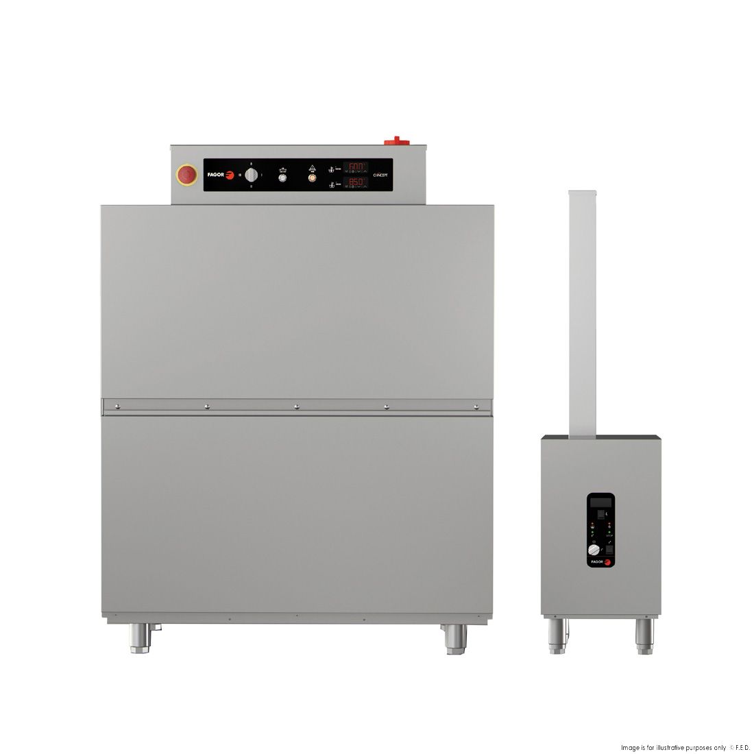 Fagor Concept Rack Conveyor Dishwasher Left Side Entrance CCO-180ICW