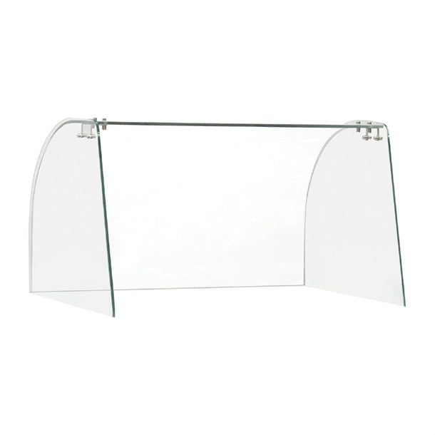 Curved Glass Sneeze Guard Assembly for CT393-A