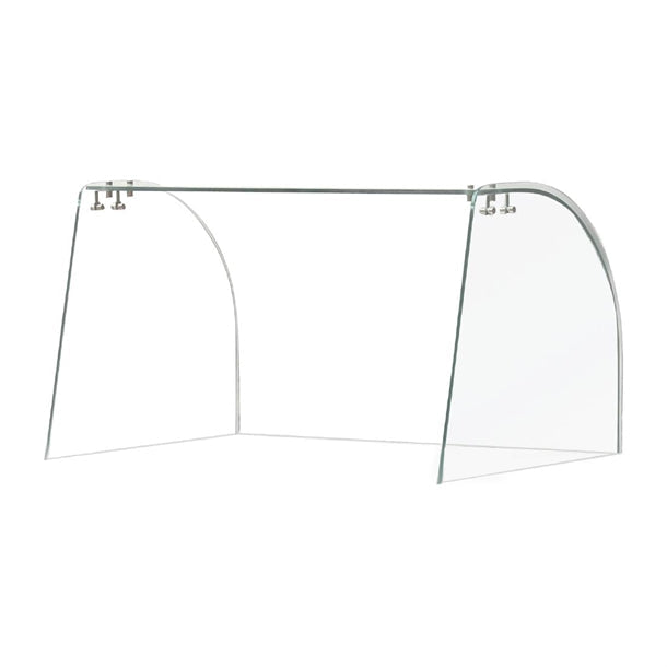 Curved Glass Sneeze Guard Assembly for CT393-A