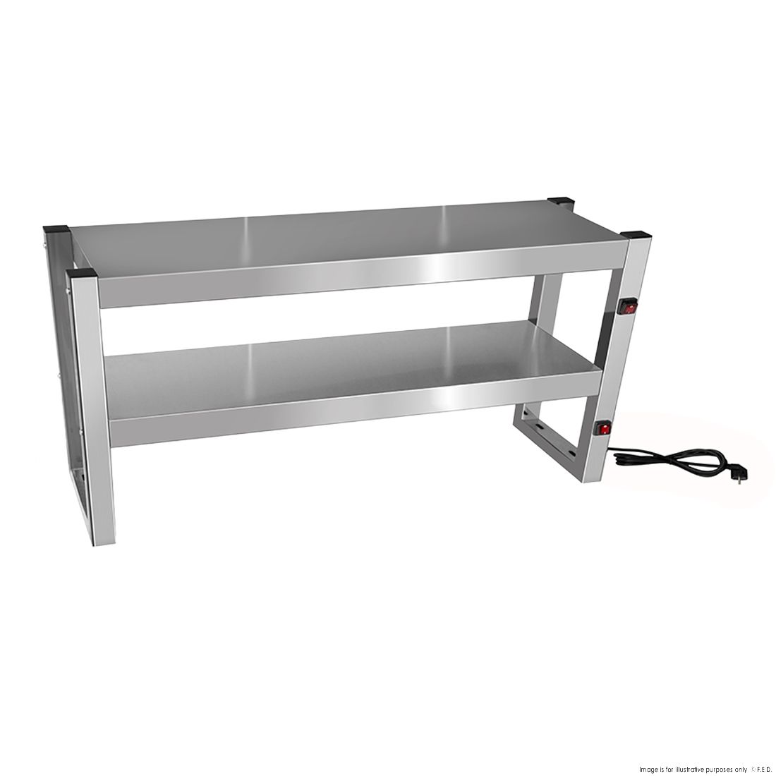 Benchstar Commercial Food Warmer with 8 Lamps – FW8L-152